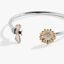 Load image into Gallery viewer, Sunflower &amp; Bee Flex Cuff
