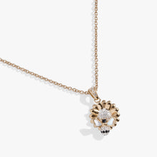 Load image into Gallery viewer, Sunflower &amp; Bee Pendant Necklace