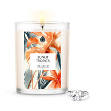 Load image into Gallery viewer, Sunlit Tropics 18oz Mystery Jewelry Candle