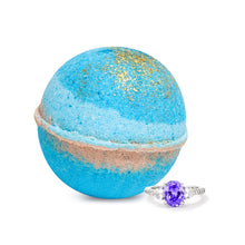 Load image into Gallery viewer, Sunlit Tropics 10oz Mystery Jewelry Bath Bomb
