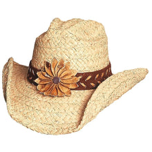 Load image into Gallery viewer, Bullhide Sunset - Womens Straw Cowgirl Hat