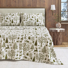 Load image into Gallery viewer, Turkish Cotton Flannel Sheet - Lakeview Collection
