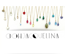 Load image into Gallery viewer, Festival Swarovski Crystal droplet necklace