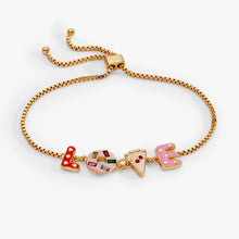 Load image into Gallery viewer, Sweet Shop 'Love' Adjustable Bolo Bracelet