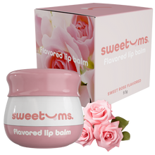 Load image into Gallery viewer, Sweetums Sweet Rose Flavored Lip Balm