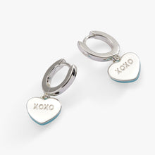 Load image into Gallery viewer, Sweethearts® “Be Mine” Huggie Hoop Earrings