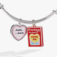 Load image into Gallery viewer, Sweethearts® Box and Tag Duo Charm Bangle