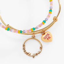 Load image into Gallery viewer, Sweethearts® 'Aren't You A Cutie Pie' Bangles Set of 2