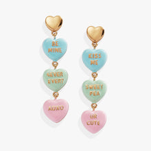 Load image into Gallery viewer, Sweethearts® Statement Drop Earrings