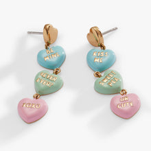 Load image into Gallery viewer, Sweethearts® Statement Drop Earrings