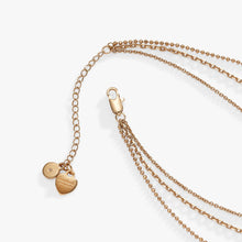 Load image into Gallery viewer, Sweethearts® Triple-Strand Charm Necklace