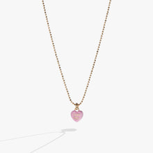 Load image into Gallery viewer, Sweethearts® 'I Luv You' Charm Necklace
