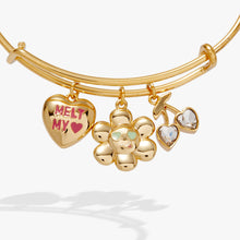 Load image into Gallery viewer, Sweethearts® 'Melt My Heart' Multi Charm Bangle