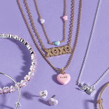 Load image into Gallery viewer, Sweethearts® Triple-Strand Charm Necklace
