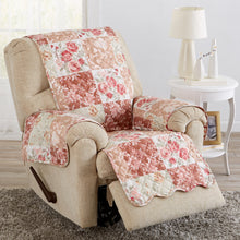 Load image into Gallery viewer, Reversible Floral Patchwork Furniture Protector - Maribel Collection
