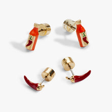 Load image into Gallery viewer, Taco Hot Sauce &amp; Pepper Stud Set