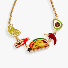 Load image into Gallery viewer, Taco Inline Charm Bracelet