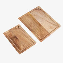 Load image into Gallery viewer, Taglio Mango Wood Cutting Boards (Set of 2)