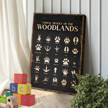 Load image into Gallery viewer, Animal Tracks Of The Woodlands Sign II