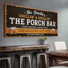 Load image into Gallery viewer, Family Porch Bar Sign