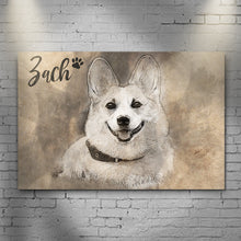 Load image into Gallery viewer, Pet Portrait Pencil Drawing Sign