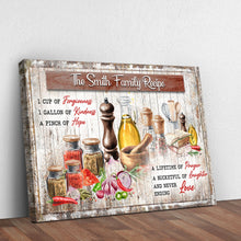 Load image into Gallery viewer, The Family Recipe Sign II