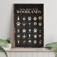 Load image into Gallery viewer, Animal Tracks Of The Woodlands Sign II