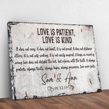 Load image into Gallery viewer, Love Is Patient, Love Is Kind Sign