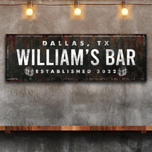 Load image into Gallery viewer, Rustic Bar Sign