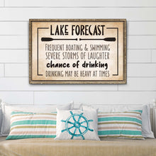 Load image into Gallery viewer, Lake Forecast Sign