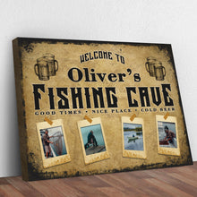 Load image into Gallery viewer, Welcome Fishing Cave Sign