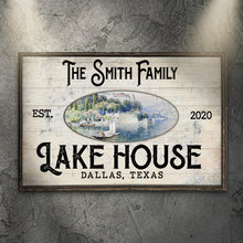 Load image into Gallery viewer, Family Lake House View Sign