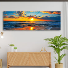Load image into Gallery viewer, Sunrise On Atlantic Ocean Canvas Wall Art II