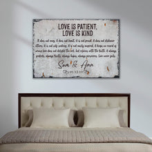 Load image into Gallery viewer, Love Is Patient, Love Is Kind Sign