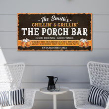Load image into Gallery viewer, Family Porch Bar Sign