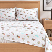 Load image into Gallery viewer, Turkish Cotton Christmas Flannel Sheet - Whittaker Collection