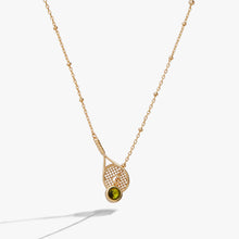 Load image into Gallery viewer, Tennis Racket Y-Necklace