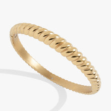 Load image into Gallery viewer, Stainless Steel Rope Textured Bangle