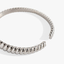 Load image into Gallery viewer, Stainless Steel Rope Textured Bangle