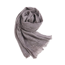 Load image into Gallery viewer, Textured Rayon Crinkle Hijab in Solid Hues Breathable Women's Wrap Hijab (MH145)