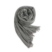Load image into Gallery viewer, Textured Rayon Crinkle Hijab in Solid Hues Breathable Women's Wrap Hijab (MH145)