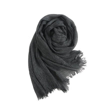 Load image into Gallery viewer, Textured Rayon Crinkle Hijab in Solid Hues Breathable Women's Wrap Hijab (MH145)