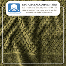 Load image into Gallery viewer, Cotton Diamond Waffle Weave Bath Towel Set - Grayson Collection