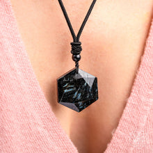 Load image into Gallery viewer, The Arfvedsonite Deep Healing Pendant