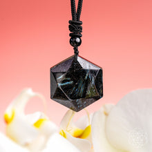 Load image into Gallery viewer, The Arfvedsonite Deep Healing Pendant