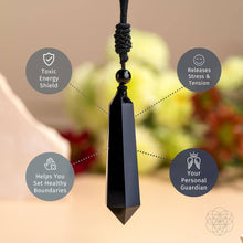 Load image into Gallery viewer, The Black Obsidian Talisman of Protection