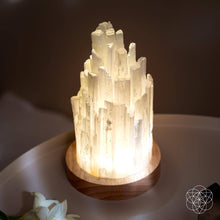 Load image into Gallery viewer, The Cleanse-All Selenite Lamp - 2 Pounds of Healing Power