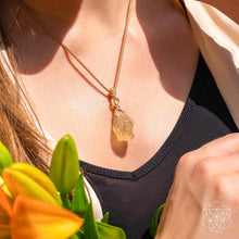 Load image into Gallery viewer, The Destiny Relic – Libyan Desert Glass Pendant