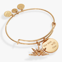 Load image into Gallery viewer, “The Sun Will Rise” Duo Charm Bangle