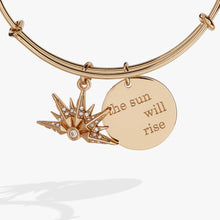 Load image into Gallery viewer, “The Sun Will Rise” Duo Charm Bangle